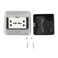 Floor Socket 6 Hole Embedded Damping Aluminum Alloy Ground Electrical