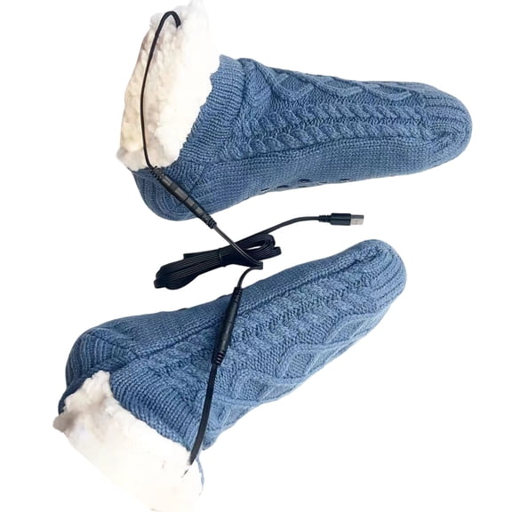 Floor Socks And Socks Winter And Velvet Insulation Cold Heating And Warmth Slippers
