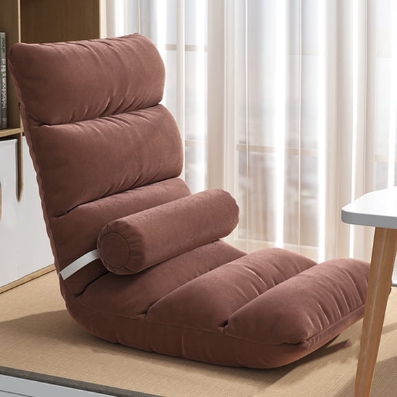 Floor Sofa Chair Comfy Floding Lounge Chair With 5 Adjustable Positions For Lounge Meditation Chairs For Home Recliner Floor Seat For Gaming Reading
