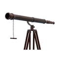 thumbnail image 1 of Floor Standing- Antique Copper Galileo Telescope 65"- Nautical Decor- Antique Copper Telescope- Nautical Home Decor, 1 of 2