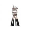 thumbnail image 1 of Floor Standing Chrome Theodolite 62"- Nautical Instrument- Nautical Home Decor, 1 of 2