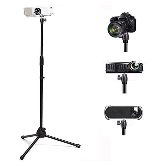 Floor-Standing Height-Adjustable Projector Stand/Tripod