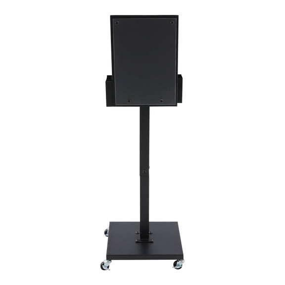 Floor Standing Suggestion Box with Wheels, Suggestion and Offering Box with Stand, Ballot Box for Collecting Envelopes, Forms, Comment Cards