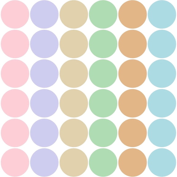 Floor Stickers, Floor Dots for Line up Markers Self Adhesive Vinyl Decals for Teachers (Candy Style)