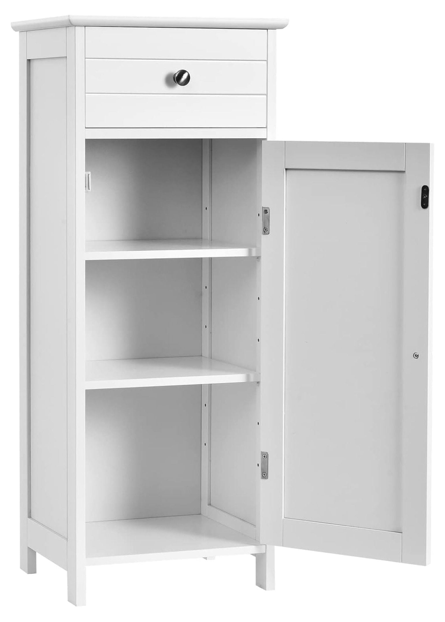 Floor Storage Bathroom Freestanding Side Storage Organizer
