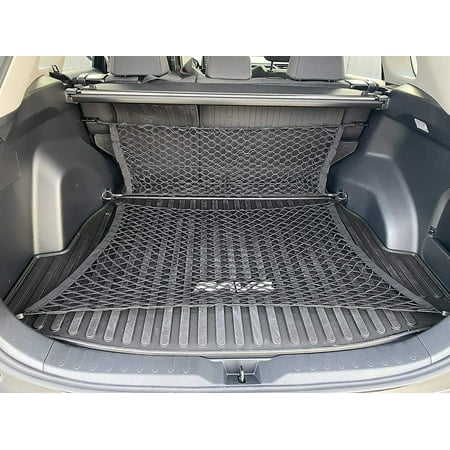 Floor Style + Envelope Style Trunk Cargo Net for Toyota RAV4 Rav4 Hybrid Prime 2019 2020 2021 2022