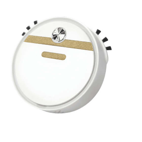 Floor Sweeper with 1200mAh Battery, 60-Min Runtime, 150m Coverage, Dual Brushes, Dust Box, USB Charge, Multi-Floor Use