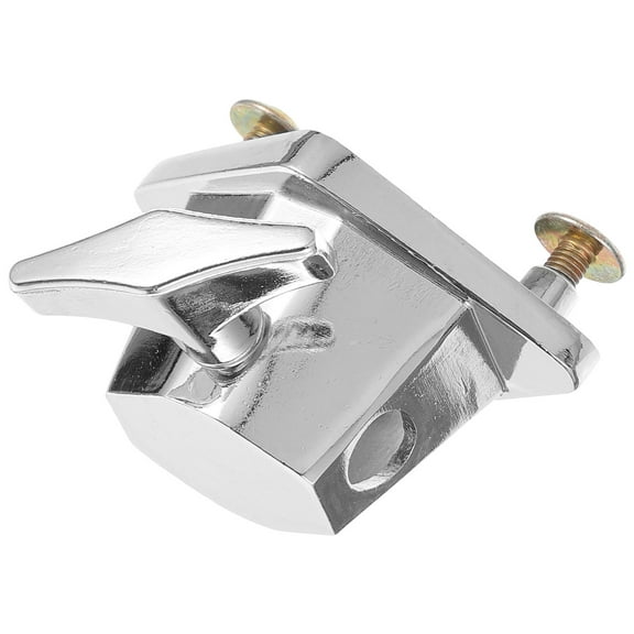 Floor Tom Leg Mount Bracket Drum Mounts for Percussion Kit Parts Silver