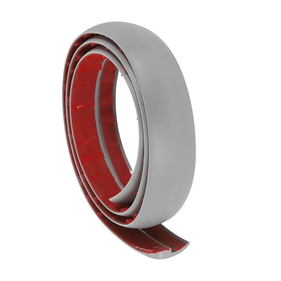 Floor Transition Strip 3.3Ft 1 Meter Self Adhesive for Height 3mm Gray