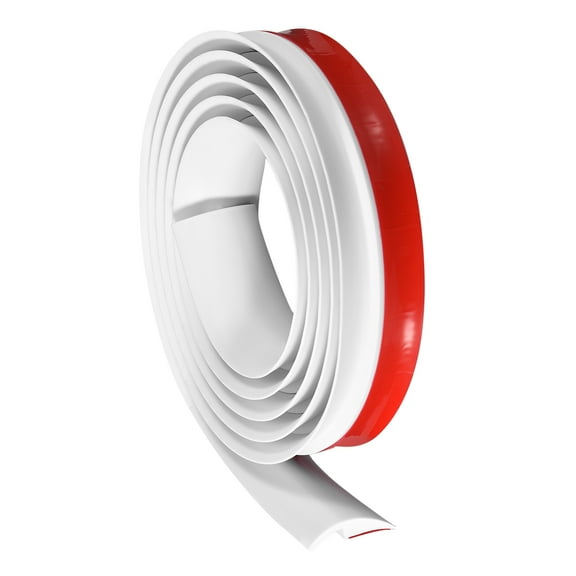 Floor Transition Strip, Self Adhesive Carpet Transition Edging Trim Strip Floor Strip, White 3.3Ft