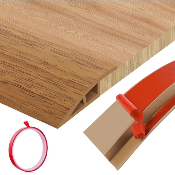 Floor Transition Strip Door Threshold Reducer Trim for Doorways, Tiles, Carpet