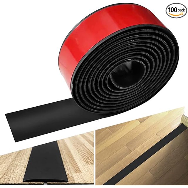 Floor Transition Strip Rubber Threshold Strip Floor Cover Strips Self