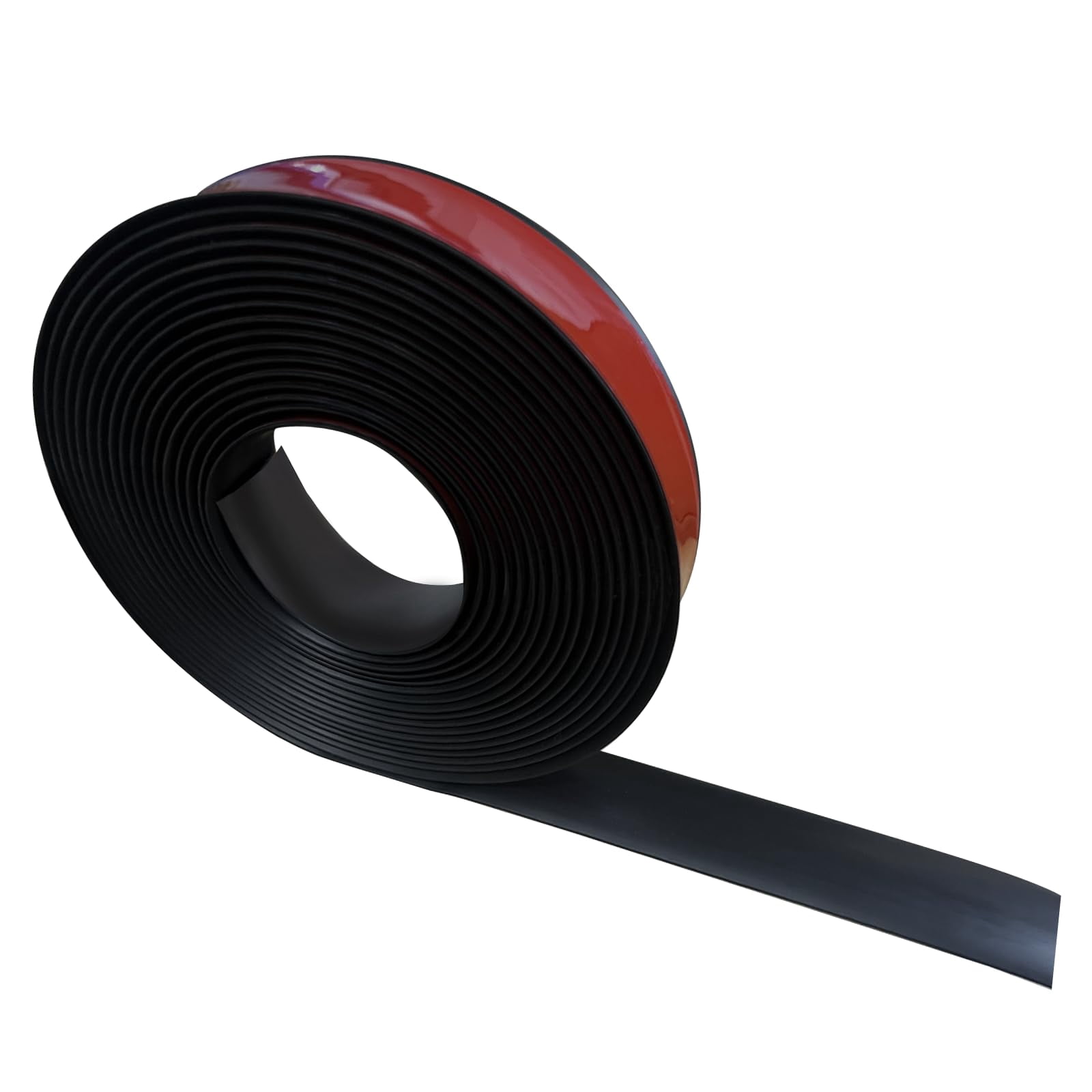Floor Transition Strip Self Adhesive 2"*20' Black Vinyl Divider Flooring Strips For Laminate  Uneven Floors Carpet (20ft 2in Black)