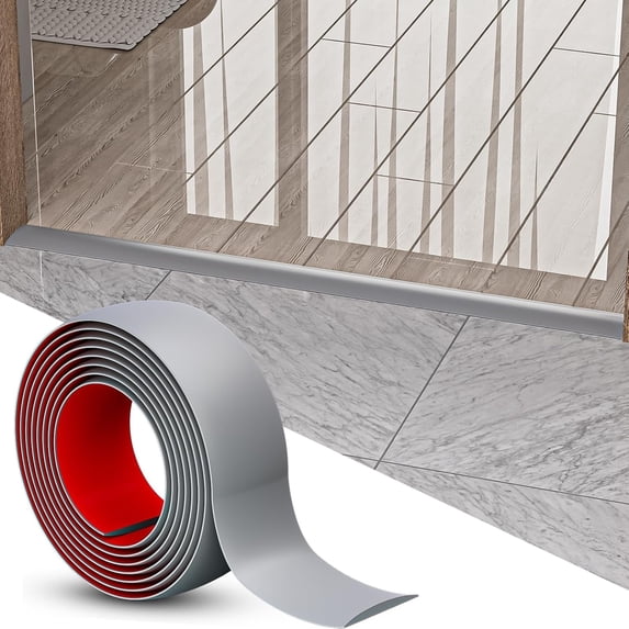 Floor Transition Strip Threshold Strip Self Adhesive Carpet Trim(1.57in ×6.56ft)