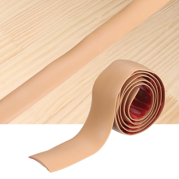 Floor Transition Strips, 3.28 ftx1.57" Edging Trim, Light Brown