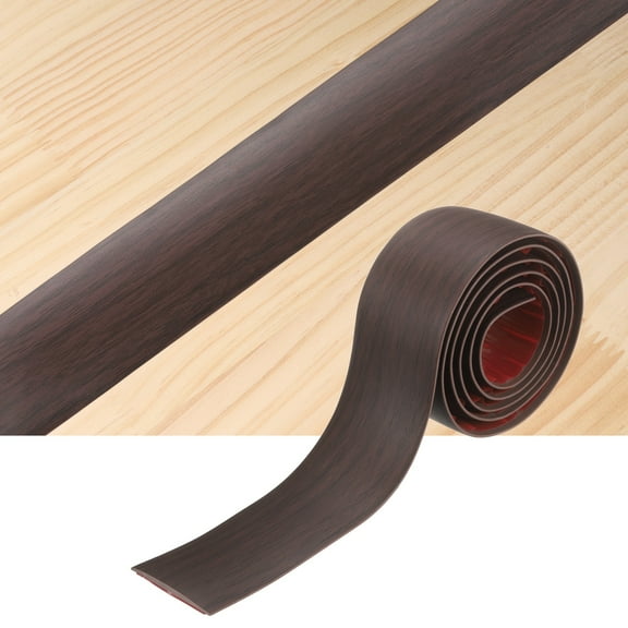 Floor Transition Strips, 3.28 ftx1.57" Edging Trim, Red Oak Wood Grain