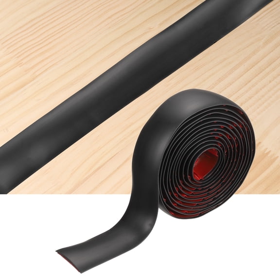 Floor Transition Strips, 9.84 ftx1.97" Edging Trim, Black