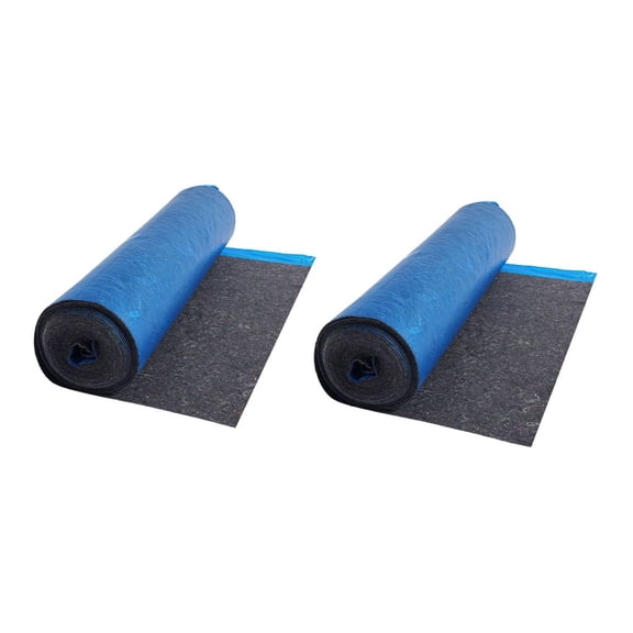 Floor Underlayment 400 sq ft, 3mm Laminate Padding w/ Vapor Barrier