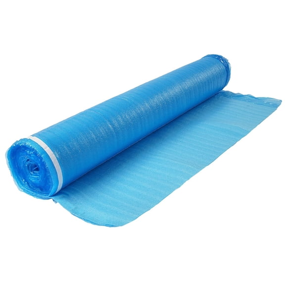 Floor Underlayment 600 sq ft, 3-in-1 2mm Padding with Tape & Vapor Barrier, EPE Foam Soundproof for Laminate Wood (6 Rolls)