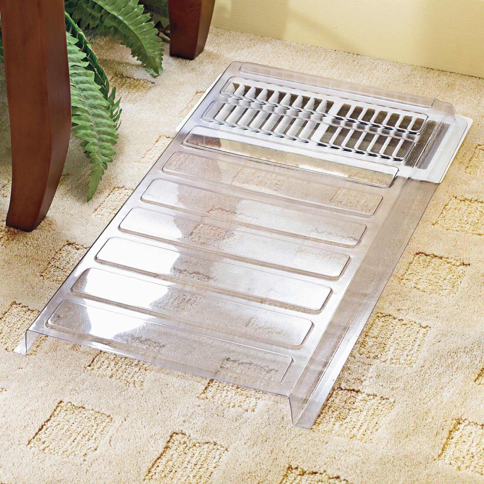 Floor Vent Extender for Under Furniture Heat and AC Register Deflector