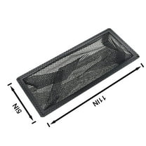 Floor Vent Filter Mesh 4x10 4x12 in | Durable Polyester PVC Screen | Debris Collection Net for Home Air Ducts & Floor Troughs | Easy Install, Sleek Design, Improves Ventilation
