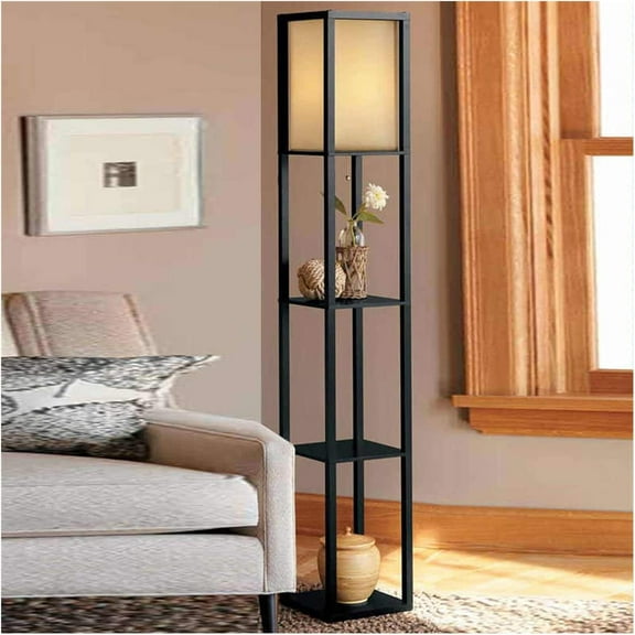 Floor lamp Chinese Style Floor Lamp Vertical Wooden Floor Light for Living Room Standing Lamp Indoor Lighting Floor lamp