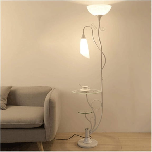Floor lamp Coffee Table Floor lamp Nordic Living Room Bedroom Bedside Sofa Light Simple Creative Remote Control Vertical Light Floor lamp