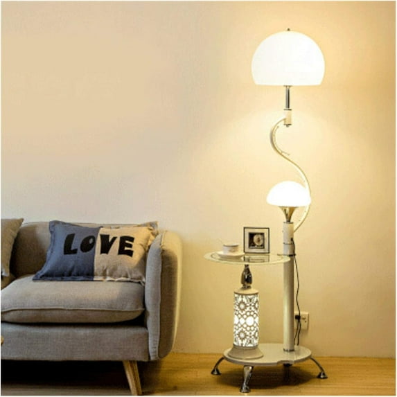 Floor lamp Coffee Table Floor lamp Nordic Living Room Bedroom Bedside Sofa Light Simple Creative Remote Control Vertical Light Floor lamp
