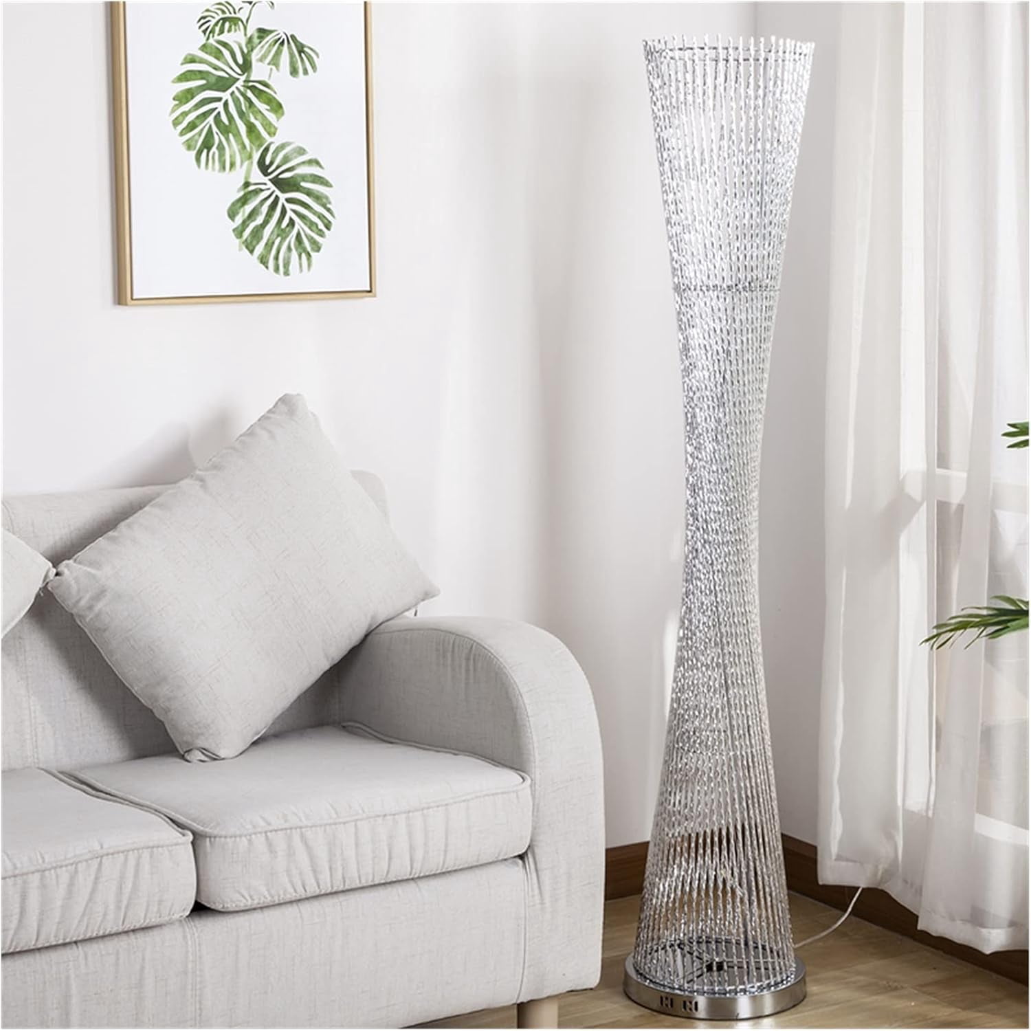 Floor lamp Modern LED Standing Lamp Aluminum Tower Floor Lamp for ...