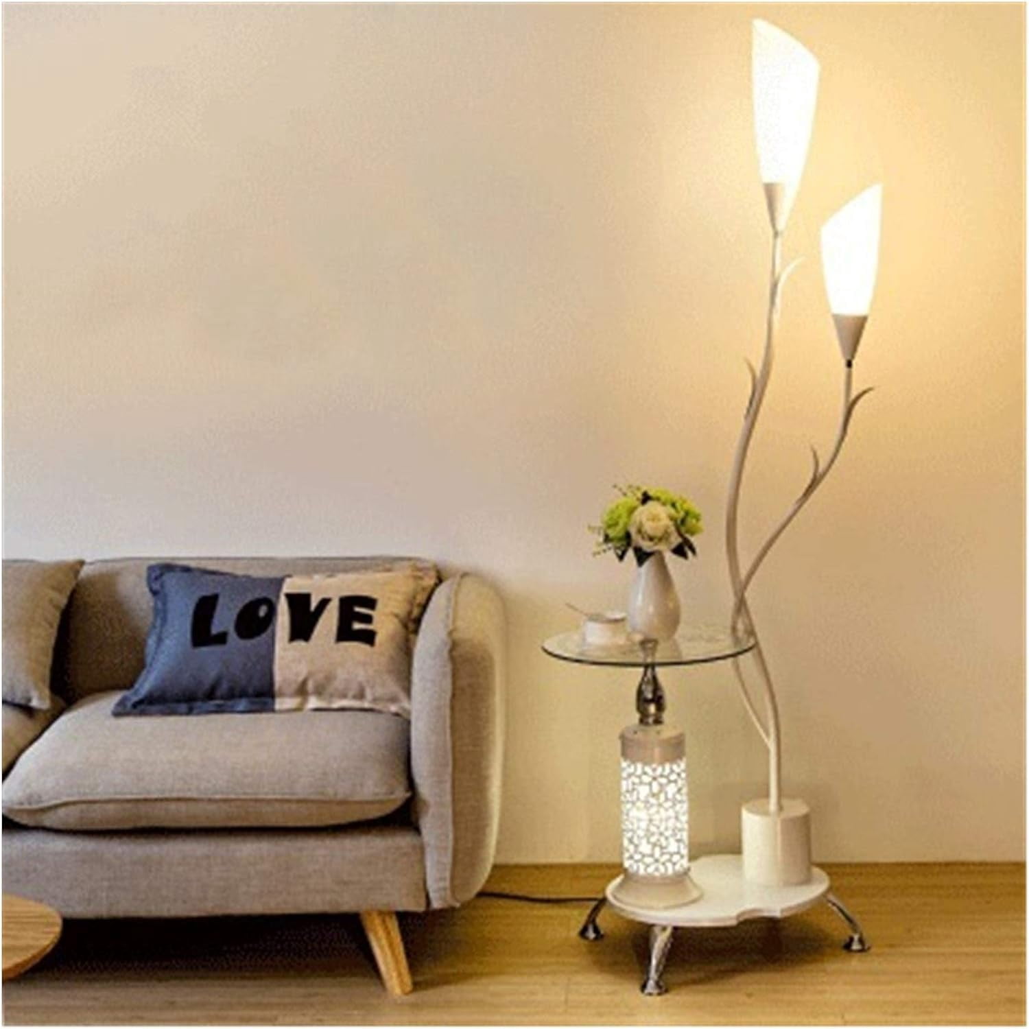 Floor lamp Nordic Desktop Floor Lamp Modern Bedroom Floor Light Living ...