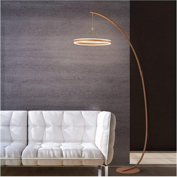 Floor lamp Nordic LED Living Room Standing Lighting Modern Floor Lights Acrylic Home Illumination Wooden Deco fixtures Bedroom Floor Lamps Floor lamp