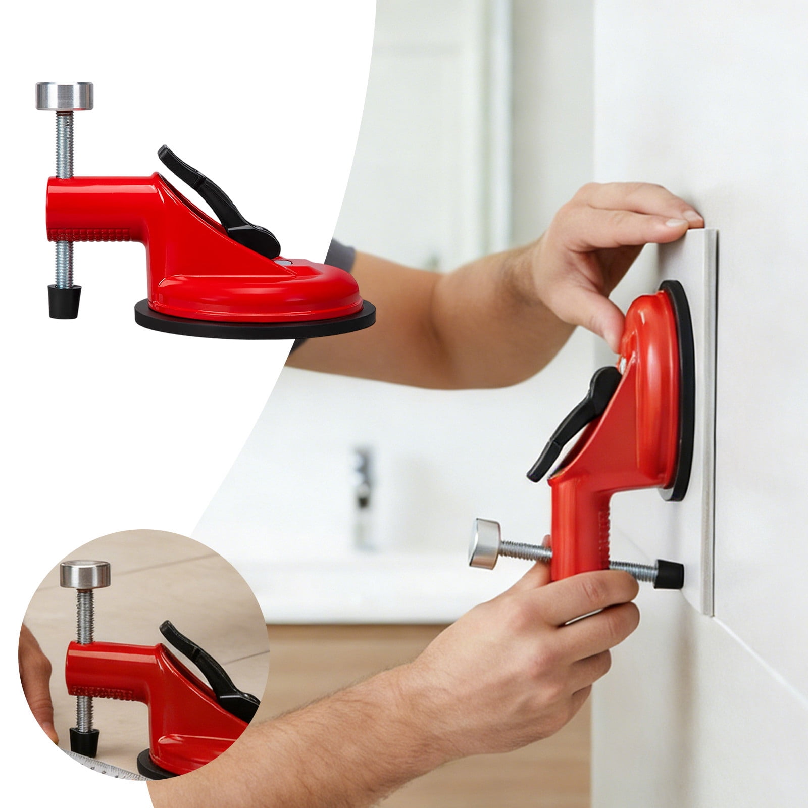 Floor suction cup tool Floor fixer tool Countertop Seam Leveling Tool ...