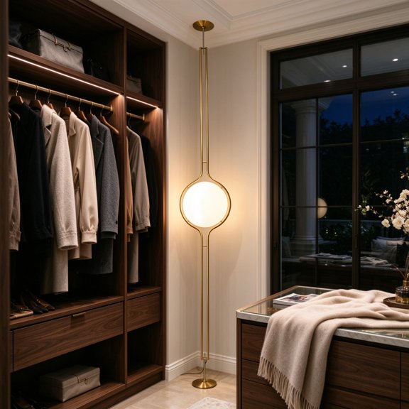 Floor to Ceiling Lamp,Adjustable Height,UL Certified Standing Lamp with Bulbs
