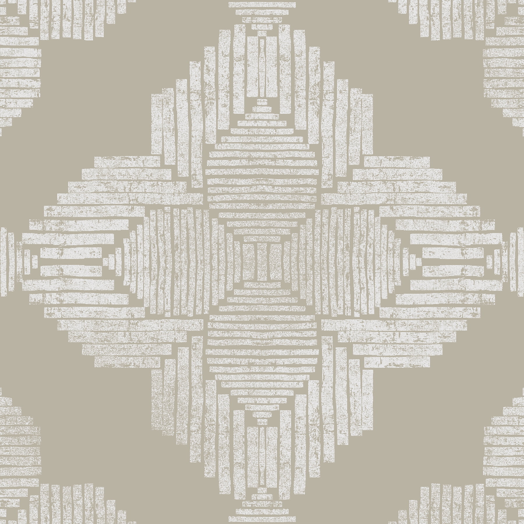 12'' x 12'' White and Beige Vinyl Peel and Stick Floor Tiles