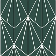 FloorPops! Beryl Green 12-in x 12-in Peel & Stick Vinyl Floor Tiles 10 Tiles/10 sq.ft