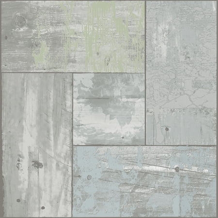 FloorPops Boardwalk 12 in. x 12 in. Peel and Stick Virgin Vinyl Floor Tiles (10-Pack)