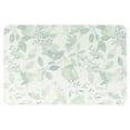 thumbnail image 1 of FloorPops Flora Green Stone Quick Drying Mat, 1 of 7
