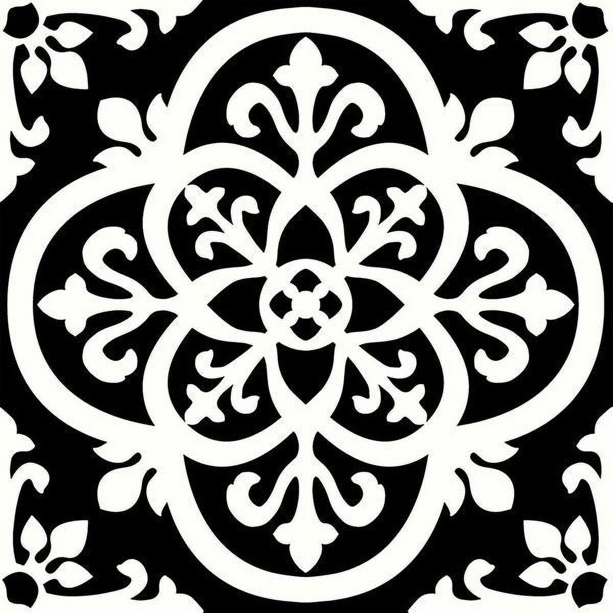 FloorPops Gothic (5 Cartons-50 Tiles) Peel &amp; Stick Floor Tiles - 50 sq. ft.