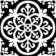 FloorPops Gothic Peel & Stick Floor Tiles 10 Tiles/10 sq. ft.