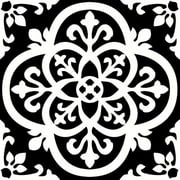 FloorPops Gothic Peel & Stick Floor Tiles 10 Tiles/10 sq. ft.