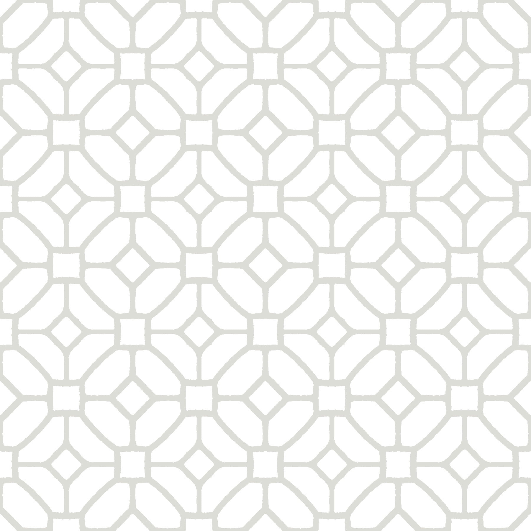 Lattice White and Gray 12'' x 12'' Peel and Stick Vinyl Floor Tiles