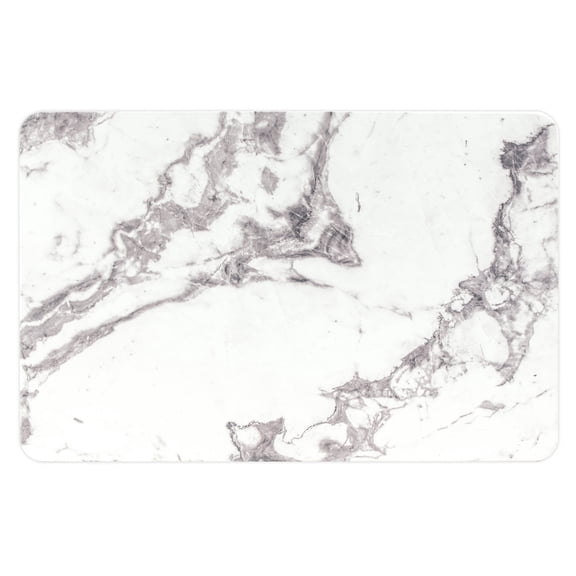 FloorPops Marble Grey Stone Quick Drying Mat