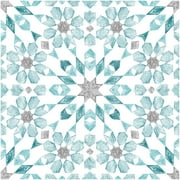 FloorPops! Radiance 12 in. x 12 in. Peel and Stick Virgin Vinyl Floor Tiles (10-Pack) Flooring Materials