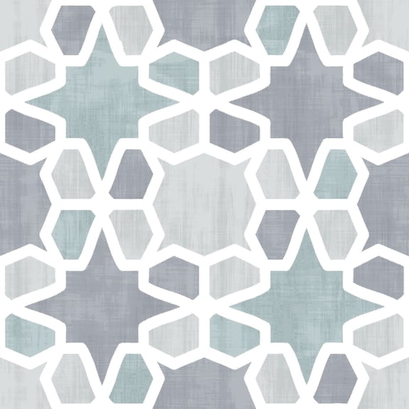 FloorPops Rajah Peel & Stick Floor Tiles