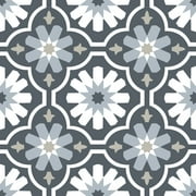FloorPops Sevilla 12 in. x 12 in. Peel and Stick Virgin Vinyl Floor Tiles (10-Pack)