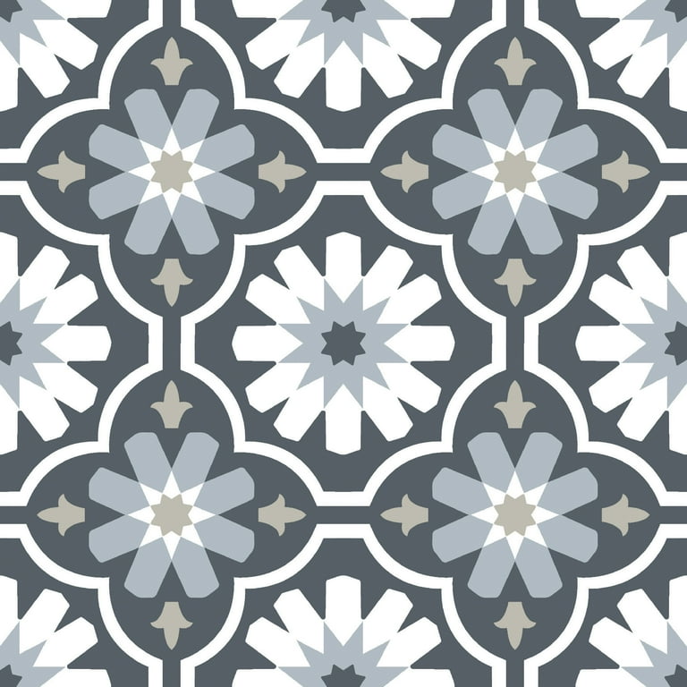 FloorPops Sevilla 12 in. x 12 in. Peel and Stick Virgin Vinyl Floor Tiles (10-Pack) FloorPops Sevilla 12 in. x 12 in. Peel and Stick Virgin Vinyl Floor Tiles (10-Pack)