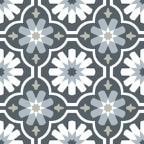 FloorPops Sevilla 12 in. x 12 in. Peel and Stick Virgin Vinyl Floor Tiles (10-Pack)