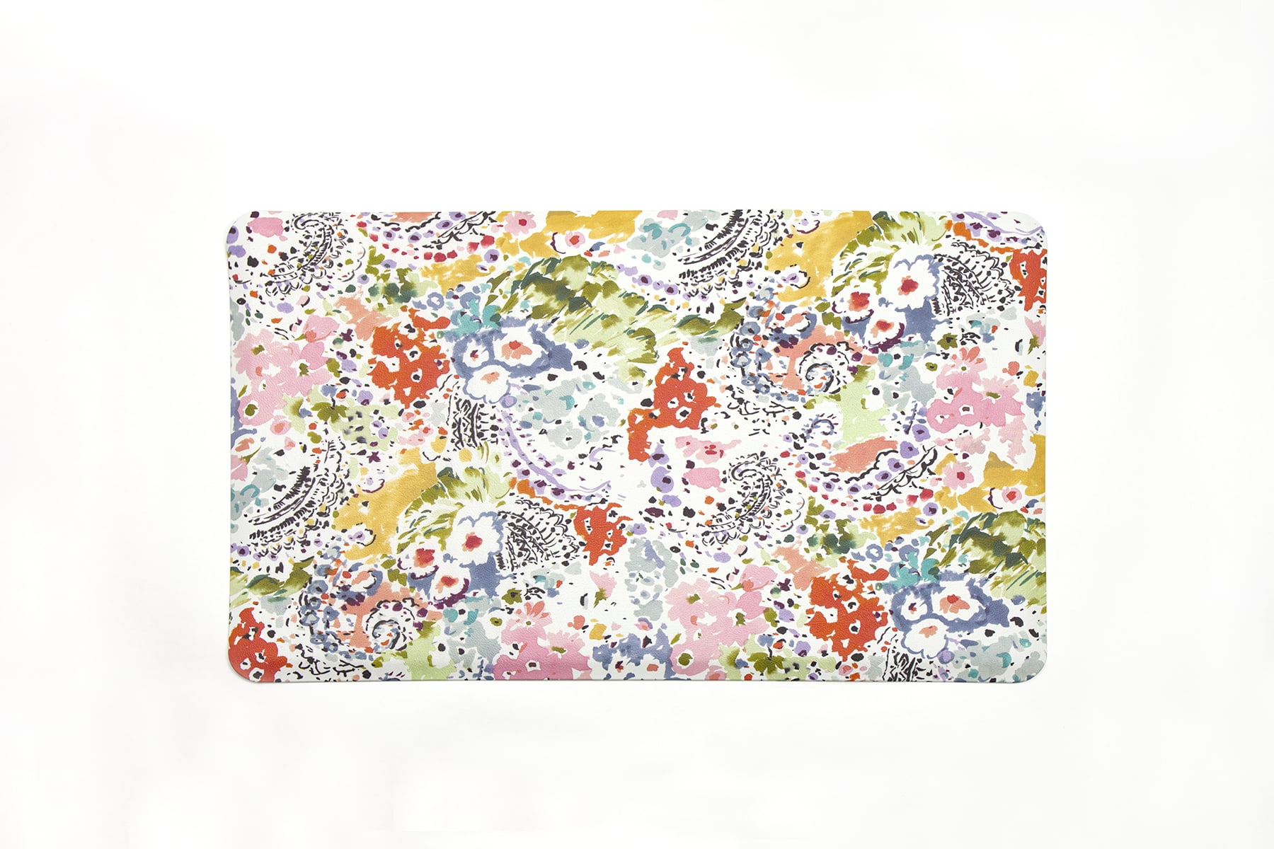 Multicolor Floral Anti-Fatigue Comfort Mat 32" x 20"