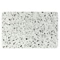 thumbnail image 1 of FloorPops Terrazzo Grey Stone Quick Drying Mat, 1 of 7