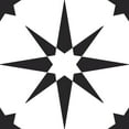 thumbnail image 1 of FloorPops Virgin Vinyl Black FP2948 Altair Peel & Stick Floor Tiles, 1 of 10